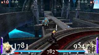 Dissidia 012 Final Fantasy Replay: Cloud Strife Vs. Gabranth