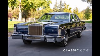 CLASSIC.COM - 1979 Lincoln Continental Collector's Series - Windows Up Driving Video #4