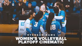 Ryerson Rams Women's Volleyball Playoff Cinematic