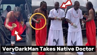 VeryDarkMan Appear With Native Doctor as He Meets House of Reps Members😂