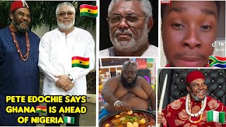 Ghana🇬🇭 Ahead of Nigeria🇳🇬 Says Pete Edochie|Ghana🇬🇭 Has No Stadium|Ghana Has High-Life Music #ghana