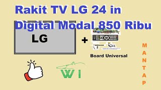 WOW TV DiGITAL LG 24 INCH INI HARGANYA DIBAWAH 1 JUTA