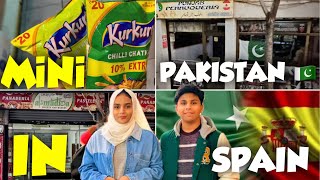 Mini Pakistan🇵🇰 in Spain🇪🇸| Barcelona| Full Informative Vlog| Carrer de xile| DIYA AND BRO.