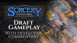 Sorcery: Contested Realm Draft Gameplay with Commentary