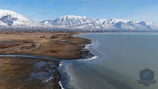 UTAH LAKE - 4K VIDEO FOOTAGE