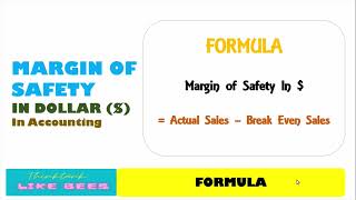 What is Margin of Safety@THINKTANKLIKEBEES