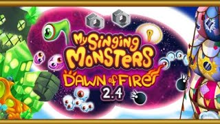 My singing monsters dawn of fire: version 2.4 update