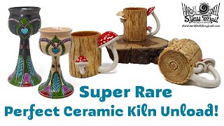 Super Rare Perfect Ceramic Kiln Unload