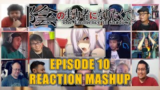 THE EMINENCE IN SHADOW EPISODE 10 REACTION MASHUP