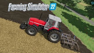 FARMING SIMULATOR 22 || TIMELAPSE #1 || FIRST OFFICIAL GAMEPLAY || TUTORIAL || STADIA