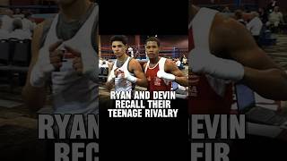 Ryan Garcia and Devin Haney reliving  their Amateur Boxing rivalry 😂(3-3)