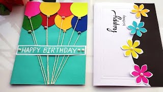 DIY - Happy Birthday card | Handmade Birthday card idea