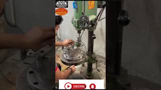 drilling cum tapping, valve tapping , valve manufacturing, valve making , valve tapping