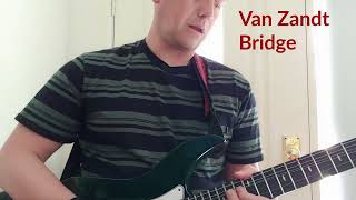 Van Zandt True Vintage Tele Staggered Bridge Suhr ML Middle Suhr FL Neck Yamaha YG-1212 Review Demo