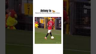 Anthony signature dribble and transformer#football #edit #united #brazil #baller