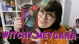 She's a witch! Watch her magic take flight... | Bratzillaz Meygana Broomstix Glam Gets Wicked