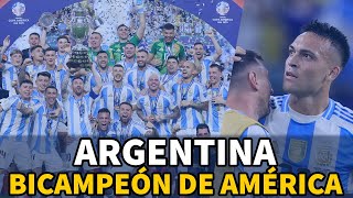 Resumen del Once | Argentina bicampeón de Copa América (2024)