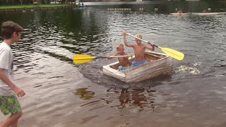 Camp Cardboard Boat Races 2024