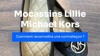 MOCASSINS LILLIE MICHAEL KORS : RECONNAITRE UNE CONTREFACON