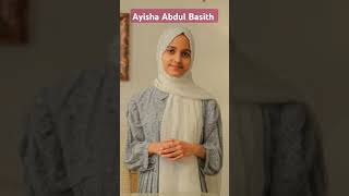 Ayisha Abdul Basith / Heart Touching Tasbbih / Mind Relaxing Recitation #arabic #ayishaabdulbasith