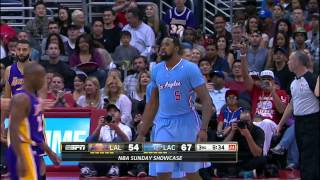 DeAndre Jordan Dunks Over Jordan Hill