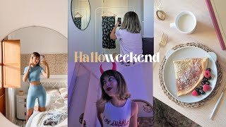 unos días en mi vida 🎃 l Halloween en casa, vendo mi ropa, crepes, libro de recetas y burger favv:)