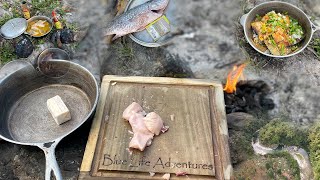 Experience Authentic Jamaican Cooking: Steam Fish N Bread Fruit with@bluelagoonja