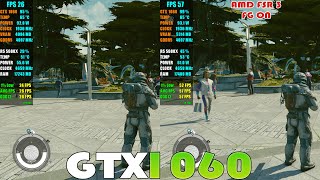 GTX 1060 ~ Starfield Official FSR 3 FRAME GEN Patch Performance Test