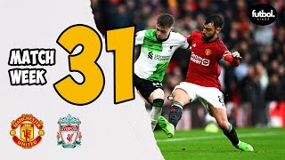 Premier League Week 31 | Man Utd vs Liverpool 2 - 2 | Futbol Kings S1 Ep35