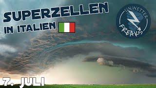 Superzellen-Jagd in Italien | Stormchasing 2022 ⛈