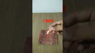 Amazing Fire 🔥 Vs Nail Polish  Science Experiment #shorts #viral