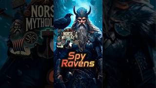 Odin’s Ravens: How Huginn and Muninn Spied for the Allfather! 🦅 #norse #myths #didyouknow