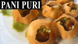 Pani Puri & Puchka Recipe At Home | Golgappa Recipe From Scratch | Indian Street Food