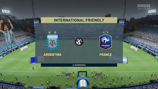 FIFA 23 - Argentina vs France | At La Bombonera | Full Match