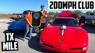 203.4mph C5 Corvette (The Texas Mile)