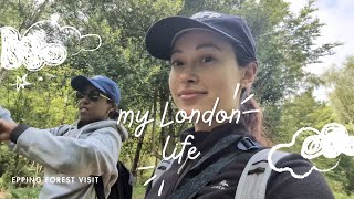 simple self care days living in London | nature walks, making space for rest