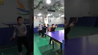 Very good synchronisation #pingpongtable #tabletennis #pingpong