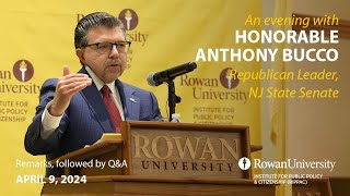 An Evening with Hon. Anthony Bucco: The State of State Politics