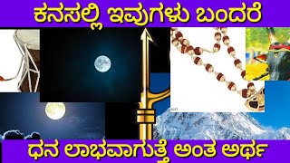 ಕನಸಲ್ಲಿ ಶಿವನಿಗೆ ಸಂಬಂಧಿಸಿದ ಈ ವಸ್ತುಗಳು ಬಂದರೆ| Dream of shiva