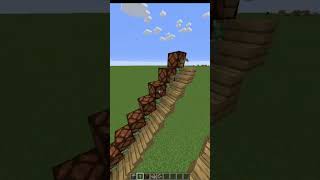 Minecraft kızıltaş merdiven yapımı #minecraft #shortsvideo #keşfet