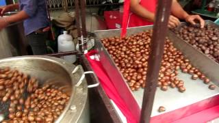 roasting chestnuts