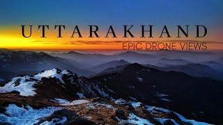 Uttarakhand | Raw Beauty in Cinematic | Drone Shots in 4k