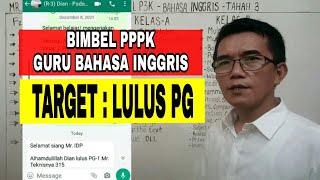 P3K GURU Bahasa Inggris - BIMBEL