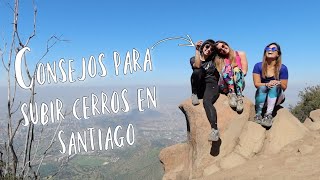 CONSEJOS ✅ para SUBIR CERROS ⛰ en SANTIAGO // Cerro MANQUEHUE