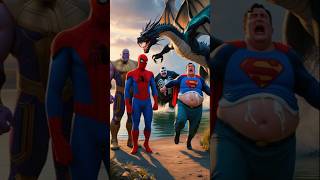 🌞💥❤️ Evolution of Spiderman Thanos Superman Venom 🥰 Superhero Evolution ✅ #marvel #superhero #shorts