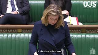 WATCH: The Rt Hon Penny Mordaunt MP commending UJS for antisemitism awareness training