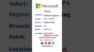 #job #jobupdates #freshers #freshersjob #shorts #youtube #trending #viral