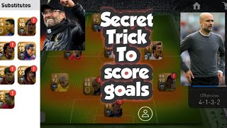 BEST SECRET TRICK FOR SCORE GOALS IN (ONLINE FRIENDLY MATCHES)