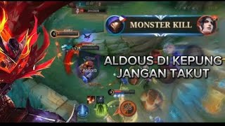 ALDOUS DI KEROYOK 4 ORANG ‼️ AUTO BANTAI BALIK | MOBILE LEGENDS