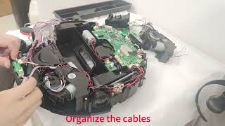 Replace a new rag tray motor for DREAME X40 Ultra